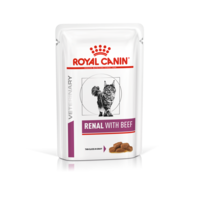 VHN RENAL WITH BEEF CAT WET (85g x 12) 1.02kg