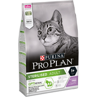 PRO PLAN STERILISED, sterilizētiem kaķiem(tītars, rīsi) 3kg