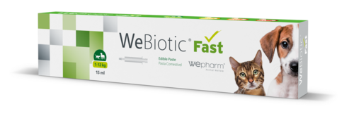 WeBiotic fast pasta maza auguma suņiem un kaķiem 15ml