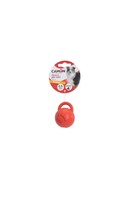 Camon bumbiņa- svarubumba ar pīkstuli, sarkana, 11cm, AD0002/B