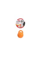 Camon bouncy ball - weighted ball with a squeaker, orange 11cm, AD0002/B