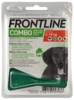 Frontline combo spot on suņiem, 2-10kg N1