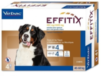 Virbac EFFITIX 402 mg/3600 mg (40- 60 kg) suņiem N4