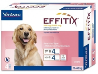 Virbac EFFITIX 268 mg/2400 mg (20- 40 kg) suņiem N4