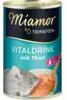 Papildbarība kaķiem - Miamor Trinkfein Vitaldrink, ar tunci, 135 ml