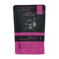 Fitmin for kittens - pieces in sauce with chicken 85g
