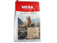 High premium MERA pure sensitive senior TĪTARS & RĪSI, 1kg