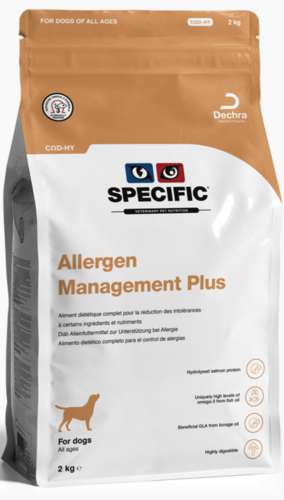 Specific Dog VetDiet COD-HY Allergy Management Plus sausā abrība suņiem 7kg