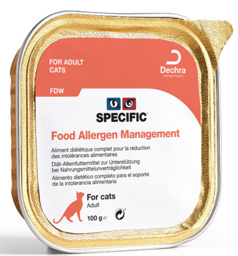 Specific Cat VetDiet FDW Food Allergy Management konservi kaķiem 100g N7