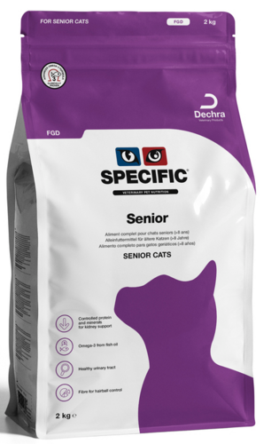 Specific Cat FGD Senior sausā barība kaķiem 2kg