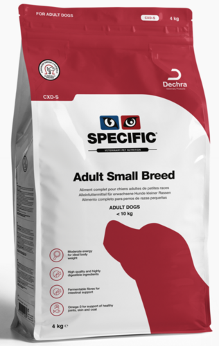 Specific Dog CXD-S Adult Small Breed sausā barība mazo šķirņu suņiem 1kg