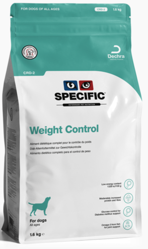 Specific Dog VetDiet CRD-2 Weight Reduction sausā barība suņiem 6kg