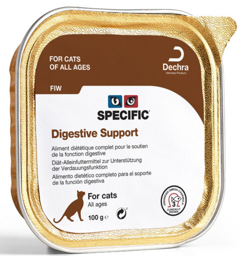 Specific Cat VetDiet FIW Digestive Support konservi kaķiem 100g