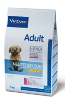 Virbac HPM Dog Adult Neutered Small & Toy Suņu Barība 1,5kg