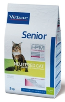 Virbac HPM Cat Senior Neutered kaķu barība 1,5kg