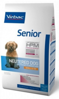 Virbac HPM Dog Senior Neutered Small & Toy Suņu Barība, 3kg