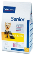 Virbac HPM Dog Senior Small&Toy suņu barība, 7kg