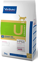 VIRBAC HPM DIET CAT UROLOGY URINARY WIB 3, 3kg