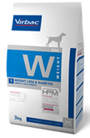 VIRBAC HPM DIET DOG WEIGHT LOSS & DIABETES 1, 7kg