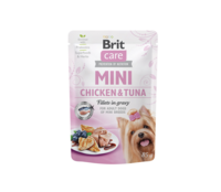 1+1 Brit Care Mini vistas fileja ar tunci mērcē, 85g