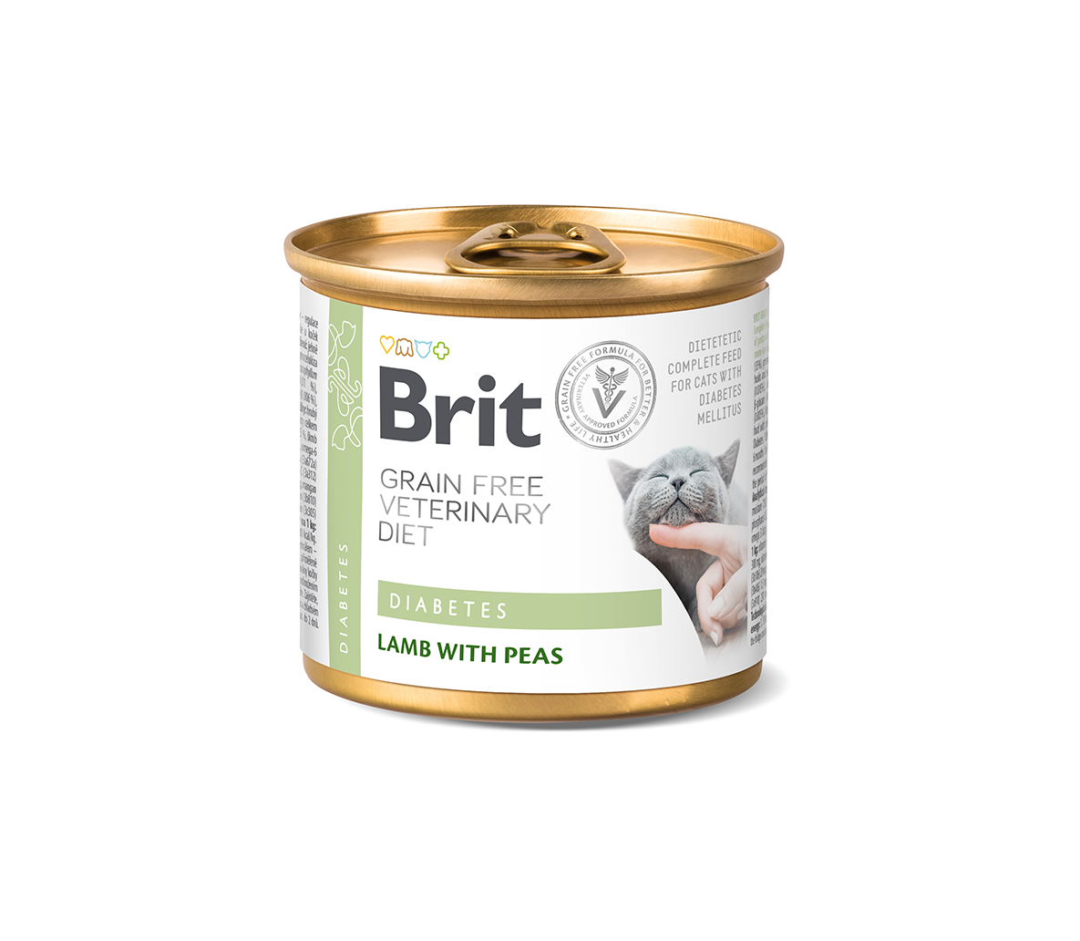 Brit Veterinary diets Cat Diabetes 200g