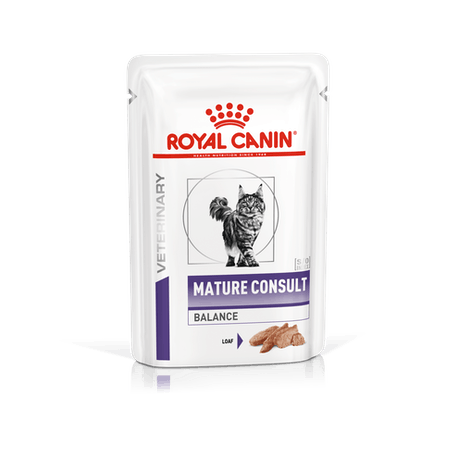VHN Cat Mature Consult Balance Loaf 12x85 g