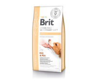 Brit Veterinary diets Dog Hepatic sausā barība suņiem 2kg