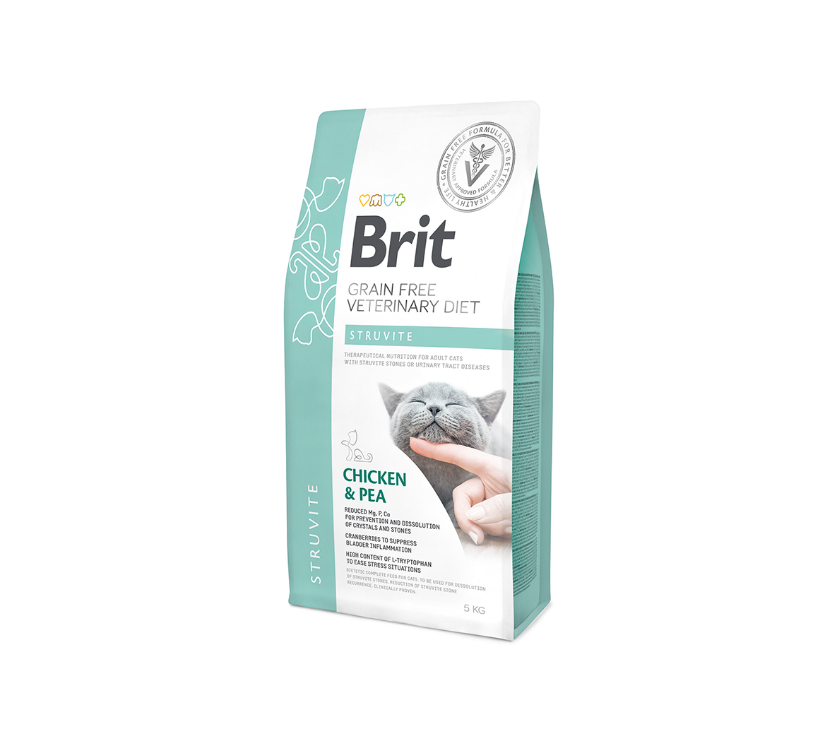 Brit Veterinary diets Cat Struvite 5kg