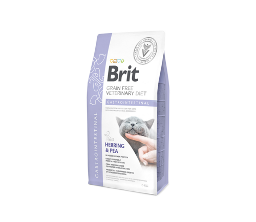 Brit Veterinary diets Cat Gastrointestinal sausā barība kaķiem 400g