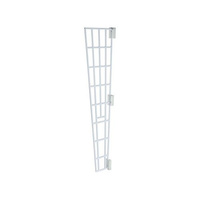 Protective grilles for windows: Trixie Protective grille for tilt windows, side panel, 62 × 16/7 cm, white