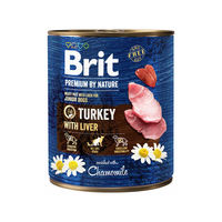 Brit Premium by Nature ar tītara gaļu, 800g