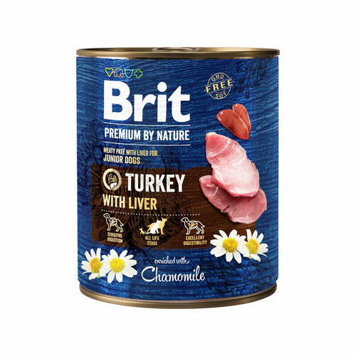 Brit Premium by Nature turkey meat, 800g