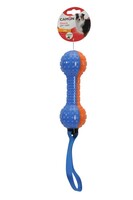 Toy dumbbell with squeaker and handle 32cm AD050/P