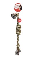 Rotaļlieta- virve ar lielu mezglu, 44cm, AD072/D