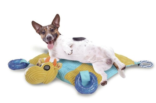 Interactive mat/bed with toys and squeakers, dogs 50x50cm AH518