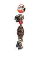 Rotaļlieta- virve ar gumijas bumbu, 40cm AD072/L