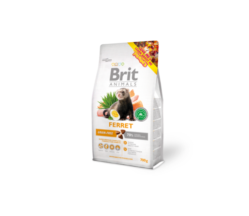 Brit Animals Ferret complete 700g barība seskiem