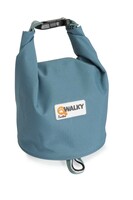 Storage container with a collapsible bowl, blue 15x30cm CW280