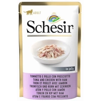 Schesir tuncis, vistas fileja un šķiņķis želejā 85g