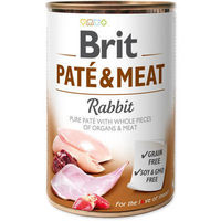 BRIT Rabbit Paté & Meat, 400 g konservi suņiem