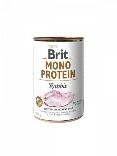 Brit Care Mono Protein Trusis, 400 g konservi suņiem