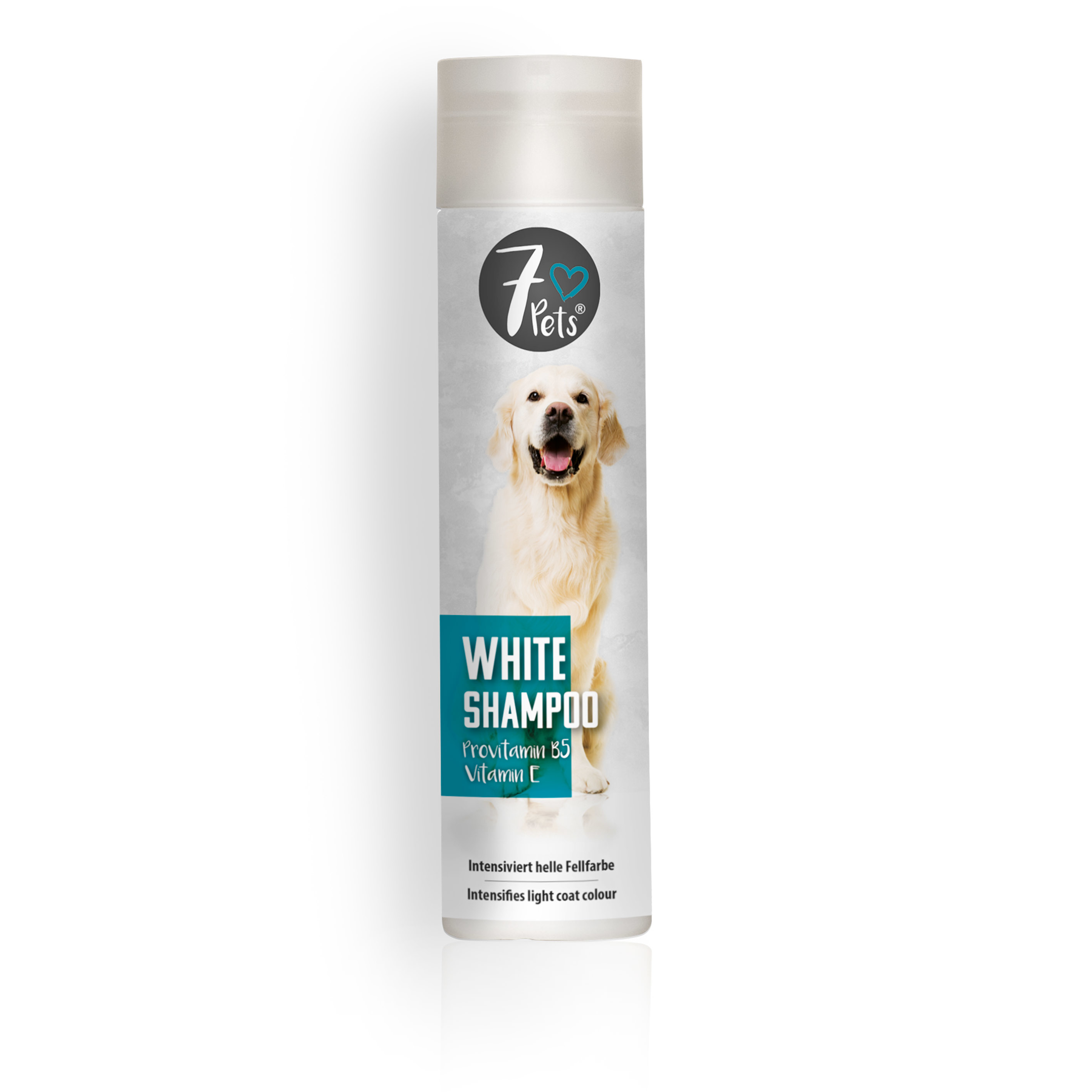 7pets White Shampoo, šampūns gaišiem suņiem, 250 ml