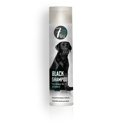 7pets Black Shampoo, shampoo for dark dogs, 250 ml