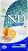 N&D cat grain-free dry food with herring and oranges 10kg