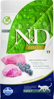 N&D grain-free dry cat food with lamb and blueberries 5kg