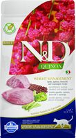 N&D cat sausā barība bezgraudu ar jēru, kvinoju, brokoļiem un sparģeliem, weight management 1,5kg