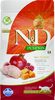 N&D cat pumpkin sausā barība bezgraudu ar paipalu, ķirbi un granātābolu, sterilizētiem kaķiem 5kg