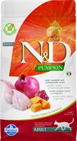N&D cat grain-free dry food with quail, pumpkin, and pomegranate 1.5kg