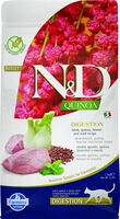 N&D cat quinoa sausā barība bezgraudu ar jēru, kvinoju, fenheli un piparmētru,digestion 1,5kg