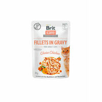 Brit care grain-free canned food, fillet in sauce with chicken, 85g